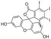 CAS#: 767625-50-3, 3',6'-Dihydroxy-2',4',5',7'-Tetraiodo-Spiro[Isobenzofuran-1(3H),9'-[9H]Xanthen]-3-One Radical Ion(1-)