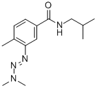 CAS#: 76765-34-9, 3-(3,3-Dimethyl-1-Triazenyl)-4-Methyl-N-(2-Methylpropyl)-Benzamide