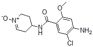 CAS#: 76773-83-6, N-(4'-(delta-1'-Piperidyl-N-Oxide))-4-Amino-5-Chloro-2-Methoxybenzamide