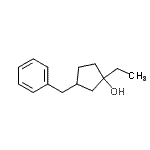CAS#: 768387-16-2, 3-Benzyl-1-ethylcyclopentanol