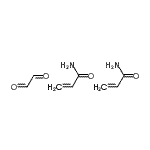 CAS#: 76843-24-8, Acrylamide - ethanedial (2:1)