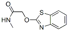 CAS 登录号：76855-79-3， 2-(2-苯并噻唑基氧基)-N-甲基-乙酰胺