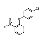 CAS 登录号：76893-45-3， 2-(4-氯苯氧基)-3-硝基吡啶
