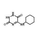 CAS#: 769058-53-9, 5-(Cyclohexylamino)-1,2-dihydro-1,2,4-triazine-3,6-dione