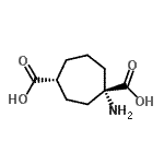 CAS#: 769096-62-0, (1S,4R)-1-Amino-1,4-cycloheptanedicarboxylic acid