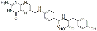 CAS#: 76910-23-1, (2S)-2-[[4-[(2-Amino-4-Oxo-1H-Pteridin-6-Yl)Methylamino]Benzoyl]Amino]-3-(4-Hydroxyphenyl)Propanoic Acid