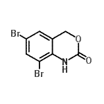 CAS#: 76928-37-5, 6,8-Dibromo-1,4-dihydro-2H-3,1-benzoxazin-2-one