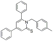 CAS#: 76950-85-1, 1-[(4-Methylphenyl)Methyl]-4,6-Di(Phenyl)Pyridine-2-Thione