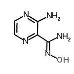 CAS#: 76952-35-7, 3-Amino-N-hydroxy-2-pyrazinecarboximidamide