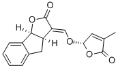 CAS#: 76974-79-3, (3E,3aR,8bS)-3-[[(2S)-4-Methyl-5-Oxo-2H-Furan-2-Yl]Oxymethylidene]-4,8b-Dihydro-3aH-Indeno[2,1-d]Furan-2-One