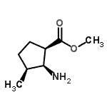 CAS#: 769894-82-8, Methyl (1R,2S,3S)-2-amino-3-methylcyclopentanecarboxylate