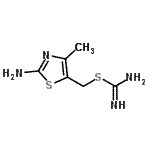 CAS#: 771424-85-2, (2-Amino-4-methyl-1,3-thiazol-5-yl)methyl carbamimidothioate