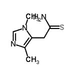 CAS#: 771442-20-7, 2-(1,4-Dimethyl-1H-imidazol-5-yl)ethanethioamide