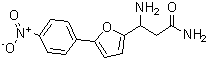 CAS 登录号：771522-36-2， 3-氨基-3-[5-(4-硝基苯基)-2-呋喃基]丙酰胺