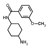 CAS 登录号：771543-83-0， N-(4-氨基环己基)-3-甲氧基苯甲酰胺