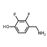 CAS#: 771571-86-9, 4-(Aminomethyl)-2,3-difluorophenol