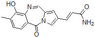 CAS#: 77165-77-6, (E)-3-(4-Hydroxy-3-Methyl-11-Oxopyrrolo[5,1-c][1,4]Benzodiazepin-8-Yl)Prop-2-Enamide