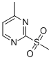 CAS#: 77166-01-9, 2-Methanesulfonyl-4-Methyl-Pyrimidine