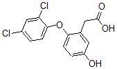 CAS#: 77182-38-8, 2-[2-(2,4-Dichlorophenoxy)-5-Hydroxyphenyl]Acetic Acid