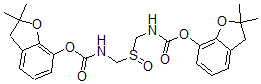 CAS#: 77248-42-1, (2,2-Dimethyl-3H-1-Benzofuran-7-Yl) N-[[(2,2-Dimethyl-3H-1-Benzofuran-7-Yl)Oxycarbonylamino]Methylsulfinylmethyl]Carbamate