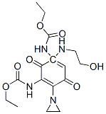 CAS#: 77280-56-9, Ethyl N-[2-(Aziridin-1-Yl)-4-(Ethoxycarbonylamino)-5-(2-Hydroxyethylamino)-3,6-Dioxo-1-Cyclohexa-1,4-Dienyl]Carbamate