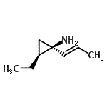 CAS#: 773050-38-7, (1R,2S)-2-Ethyl-1-[(1E)-1-propen-1-yl]cyclopropanamine