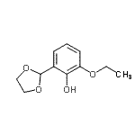 CAS#: 773101-12-5, 2-(1,3-Dioxolan-2-yl)-6-ethoxyphenol