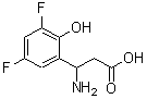 CAS#: 773119-51-0, 3-amino-3-(3,5-difluoro-2-hydroxy-phenyl)propanoic acid