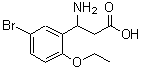 CAS#: 773122-65-9, 3-amino-3-(5-bromo-2-ethoxy-phenyl)propanoic acid