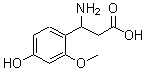 CAS#: 773124-31-5, 3-amino-3-(4-hydroxy-2-methoxy-phenyl)propanoic acid
