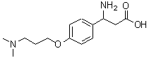 CAS#: 773125-18-1, 3-amino-3-[4-[3-(dimethylamino)propoxy]phenyl]propanoic acid