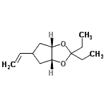 CAS#: 773148-24-6, (3aR,6aS)-2,2-Diethyl-5-vinyltetrahydro-3aH-cyclopenta[d][1,3]dioxole