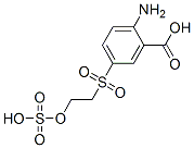 CAS 登录号：77365-70-9， 2-氨基-5-(2-(磺基氧基)乙基磺酰基)苯甲酸