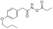 CAS#: 77372-68-0, 4-n-Butoxyphenylacetohydroxamic Acid-O-Propionate Ester
