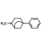 CAS#: 773794-98-2, 2-Methyl-5-phenyl-2-azabicyclo[3.2.1]octane