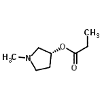 CAS#: 773847-72-6, (3R)-1-Methyl-3-pyrrolidinyl propionate