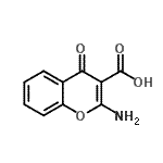 CAS 登录号：773870-06-7， 2-氨基-4-氧代-4H-苯并吡喃-3-羧酸