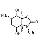 CAS#: 774146-59-7, (3aS,4R,6S,7S,7aS)-6-Amino-4,7-dihydroxy-3-methylhexahydro-1,3-benzoxazol-2(3H)-one