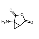 CAS#: 774176-36-2, 1-Amino-3-oxabicyclo[3.1.0]hexane-2,4-dione