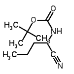 CAS#: 774225-50-2, 2-Methyl-2-propanyl (1-cyanobutyl)carbamate