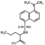 CAS#: 77426-57-4, N-{[5-(Dimethylamino)-1-naphthyl]sulfonyl}norvaline