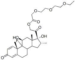CAS#: 7743-96-6, 9-Fluoro-11beta,17-Dihydroxy-16alpha-Methyl-3,20-Dioxopregna-1,4-Dien-21-Yl 2-[2-(2-Ethoxyethoxy)Ethoxy]Acetate