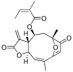 CAS#: 77448-64-7, (3aR-(3aR*,4S*(Z),6R*,10Z,11aR*))-2-Methyl-2-Butenoic Acid 2,3,3a,4,5,6,7,11a-Octahydro-6,10-Dimethyl-3-Methylene-2,7-Dioxo-6,9-Epoxycyclodeca(b)Furan-4-Yl Ester
