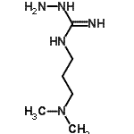 CAS 登录号：774503-76-3， N-[3-(二甲基氨基)丙基]肼甲脒