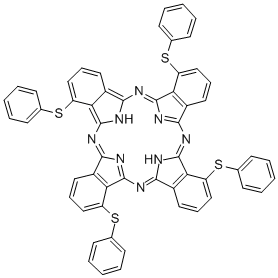 CAS#: 77492-98-9, 1,8,15,22-tetrakis(phenylthio)-29H,31H-Phthalocyanine