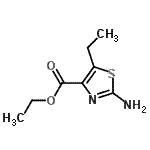 CAS 登录号：77505-81-8， 乙基2-氨基-5-乙基-1,3-噻唑-4-羧酸酯