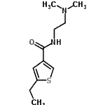CAS#: 775300-39-5, N-[2-(Dimethylamino)ethyl]-5-ethyl-3-thiophenecarboxamide