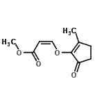 CAS#: 775353-48-5, Methyl (2Z)-3-[(2-methyl-5-oxo-1-cyclopenten-1-yl)oxy]acrylate