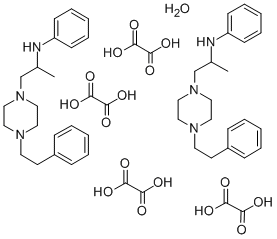 CAS#: 77562-92-6, Oxalic Acid; N-[1-(4-Phenethylpiperazin-1-Yl)Propan-2-Yl]Aniline