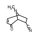 CAS 登录号：77603-74-8， 8-甲基-4-氧代-8-氮杂双环[3.2.1]辛-2-烯-6-甲腈